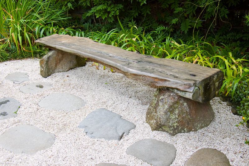 small garden bench