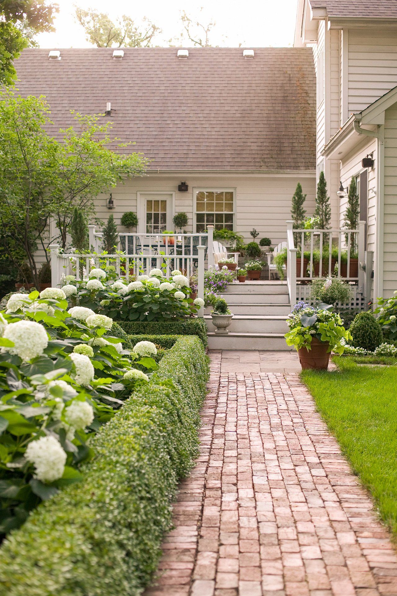 A Charming Garden adorns the Front of the House