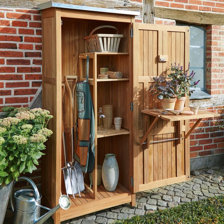 A Compact Garden Tool Shed for Your Backyard Oasis