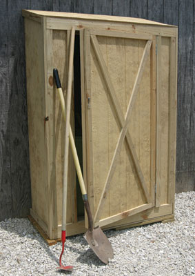 A Compact Shed for Your Garden Tools