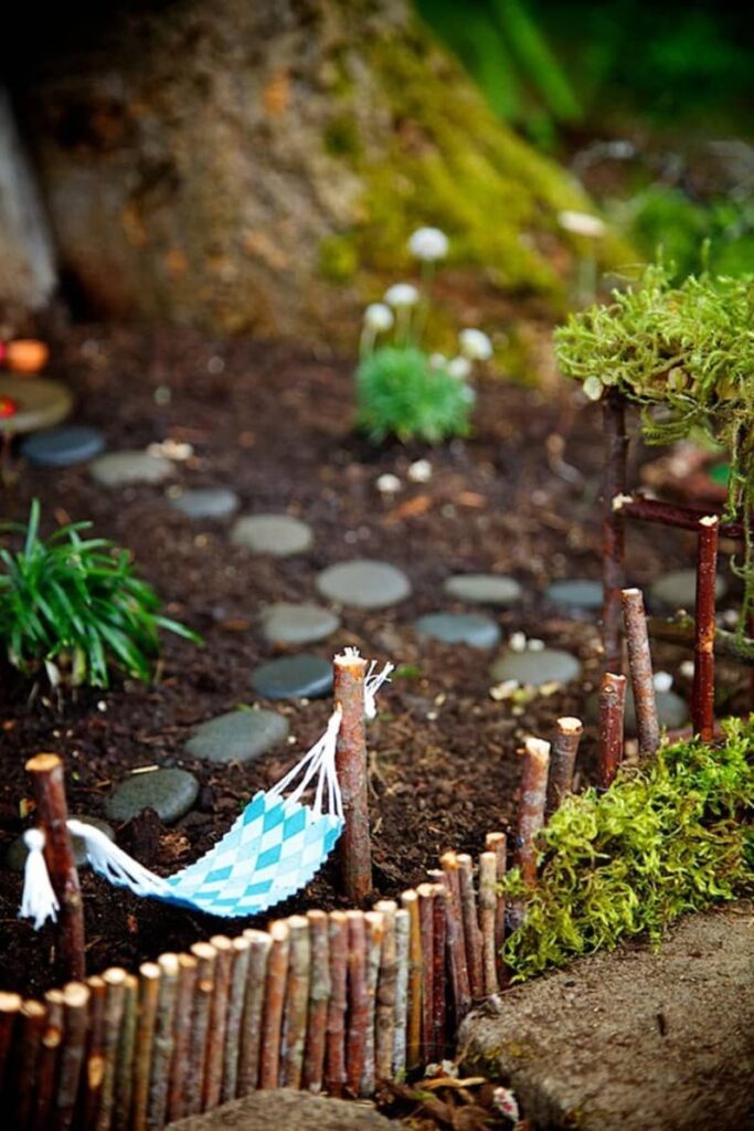 outdoor fairy garden ideas