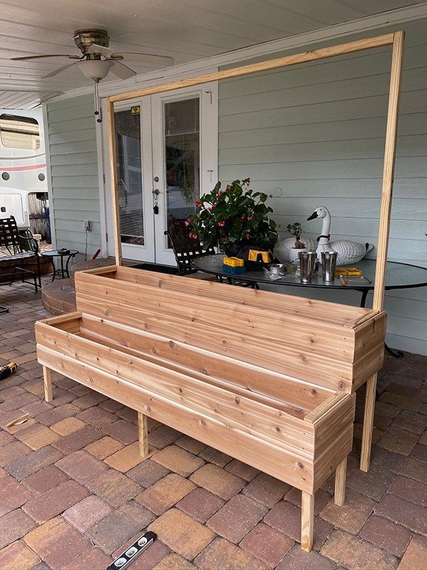 A Guide to Creating a Stylish Garden Planter Table for Your Outdoor Space