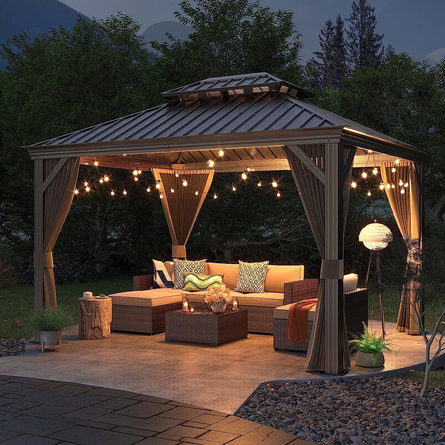 A Guide to Gazebo Canopies: Adding Style and Shade to Your Outdoor Space