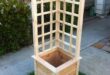 wooden garden planters