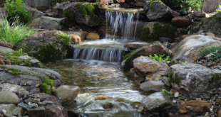 garden waterfalls