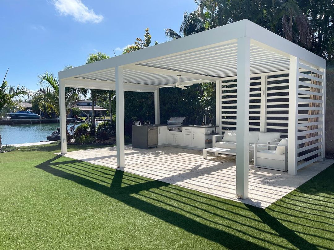 A Stunning White Gazebo: The Perfect Addition to Your Outdoor Space