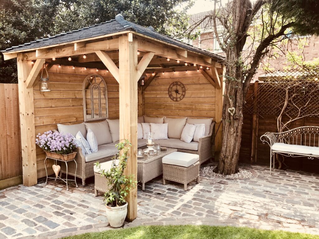 small garden gazebo