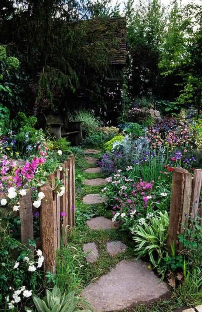 backyard flower garden ideas