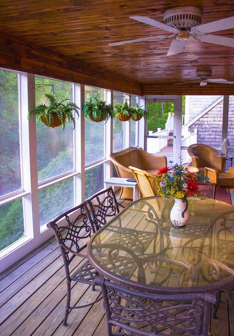 Beautiful Enclosed Sun Porch Design Ideas