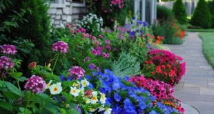 front yard flower garden ideas