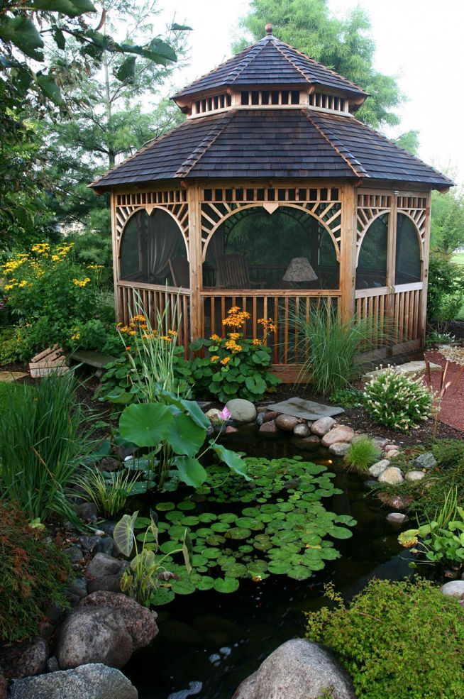 Beautiful Outdoor Oasis: The Allure of a Screened Gazebo