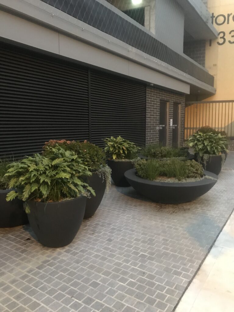 large garden planters