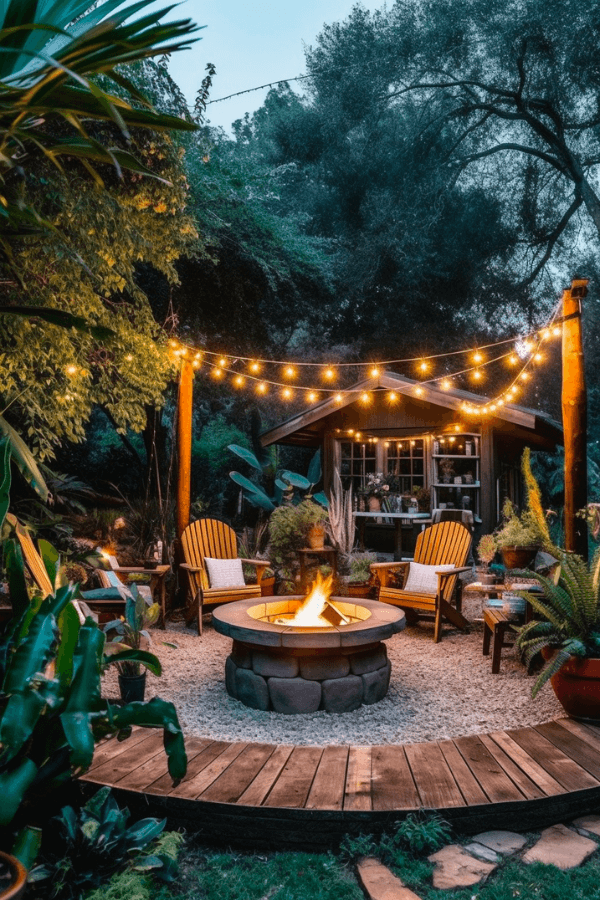 Brighten Up Your Outdoor Space with Stunning Backyard Lighting