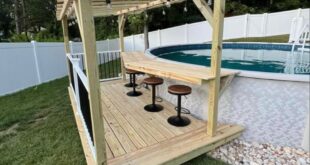 cheap pool deck ideas