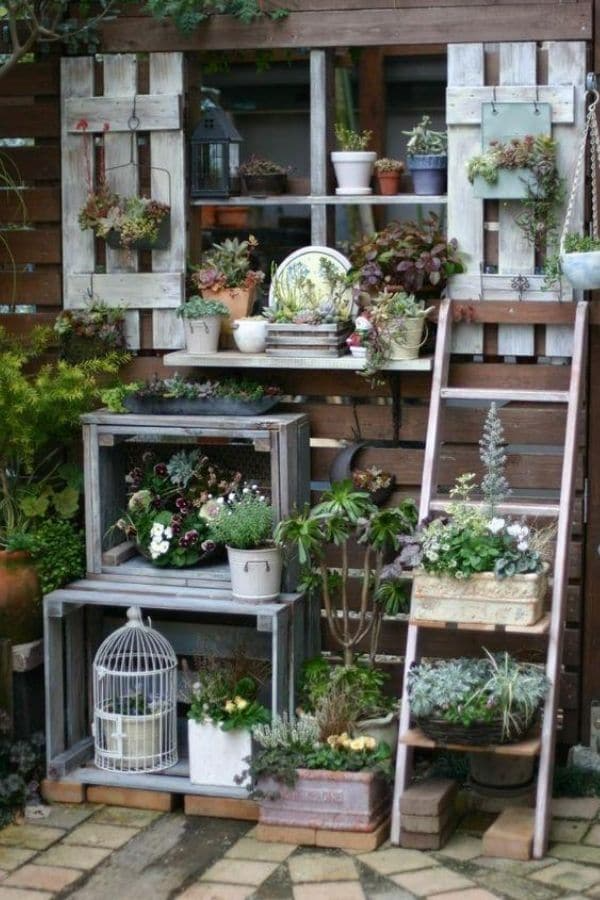 rustic garden decor