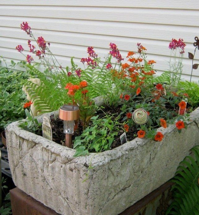 Charming Garden Planters with a Rustic Touch