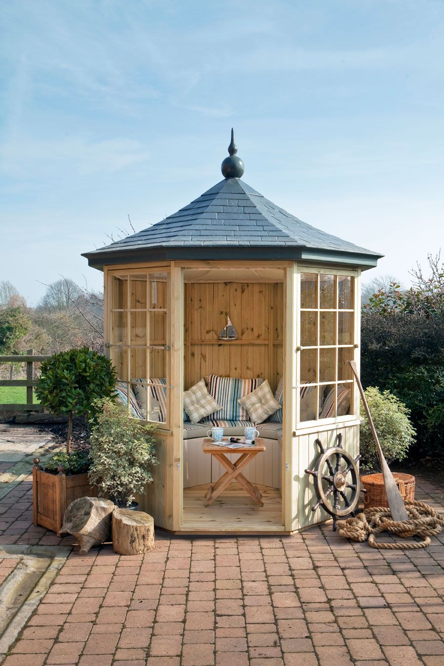 Charming Garden Retreat: The Beauty of a Small Gazebo in Your Outdoor Space