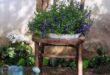 rustic garden planters