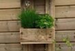 rustic garden planters