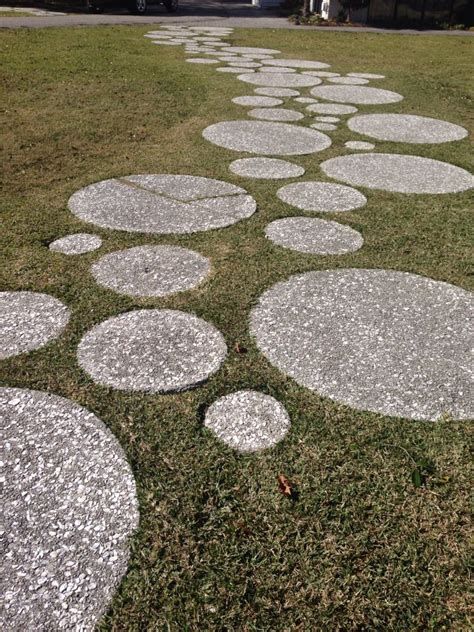 Circular Step Stones: A Unique Pathway Option