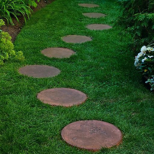 Circular Stepping Stones: A Unique Addition to Your Garden Pathway