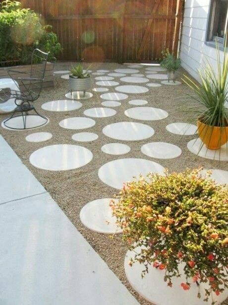 Circular Stepping Stones for Your Pathway