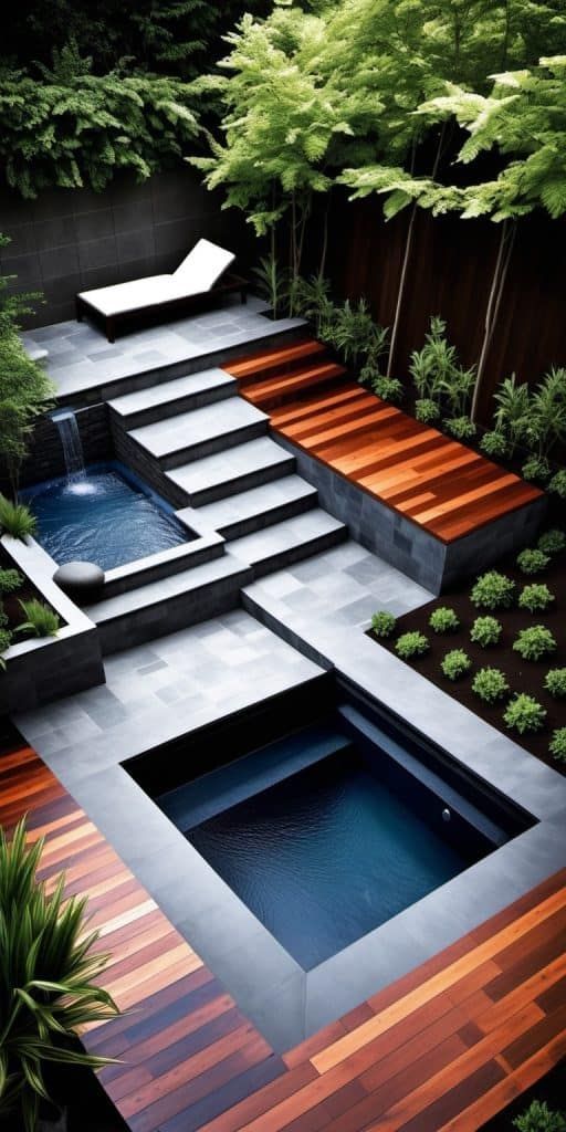 Compact Backyard Oasis: The Charm of Petite Pools