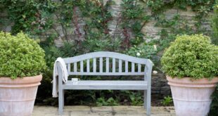 small garden bench