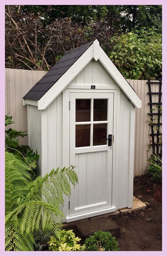 Compact Garden Storage Solution: The Handy Tool Shed for Your Backyard