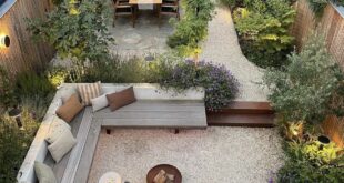 small garden patio