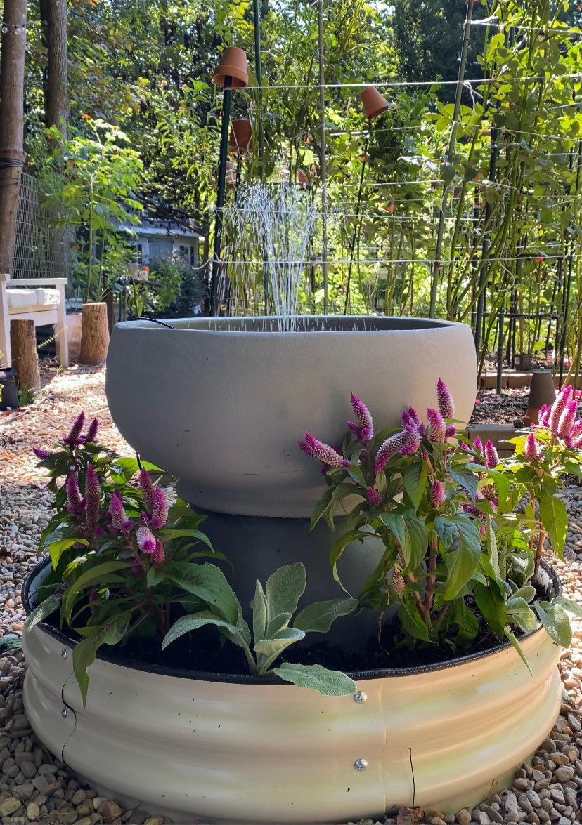 Create a Relaxing Outdoor Oasis with a Patio Fountain