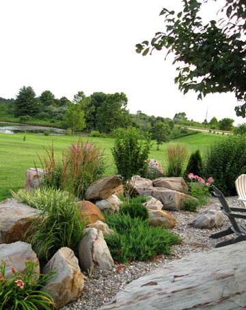 Create a Stunning Garden Oasis Using Rocks