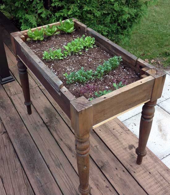Create a Stylish Outdoor Oasis with a Garden Planter Table