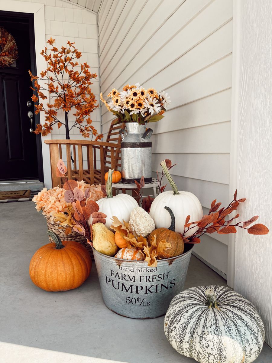 Create a Warm and Inviting Porch for the Fall Season