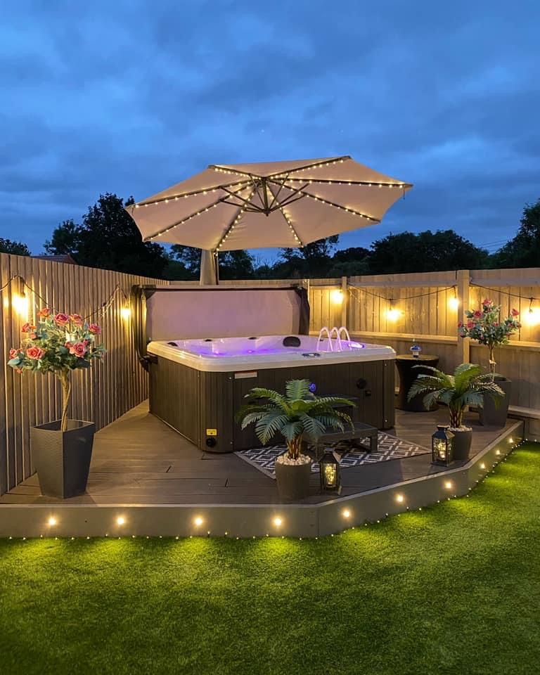 Create the Ultimate Outdoor Oasis with a Hot Tub in Your Backyard