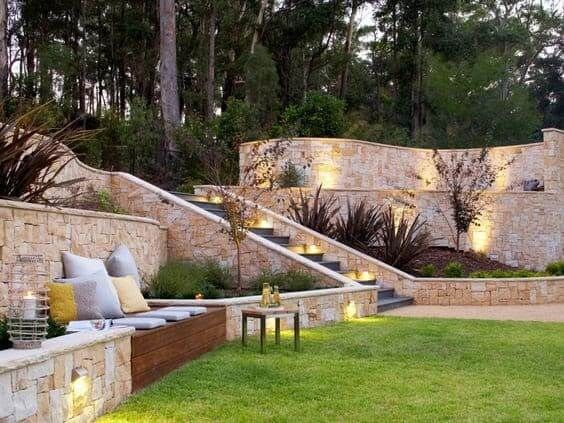 Creating a Beautiful Landscape in a Sloping Backyard