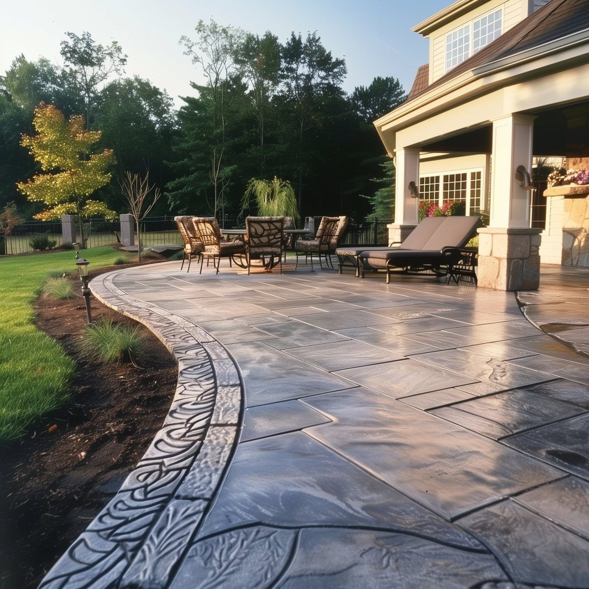 Creating a Beautiful Stamped Concrete Patio for Your Outdoor Space