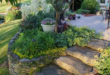 sloped backyard landscaping