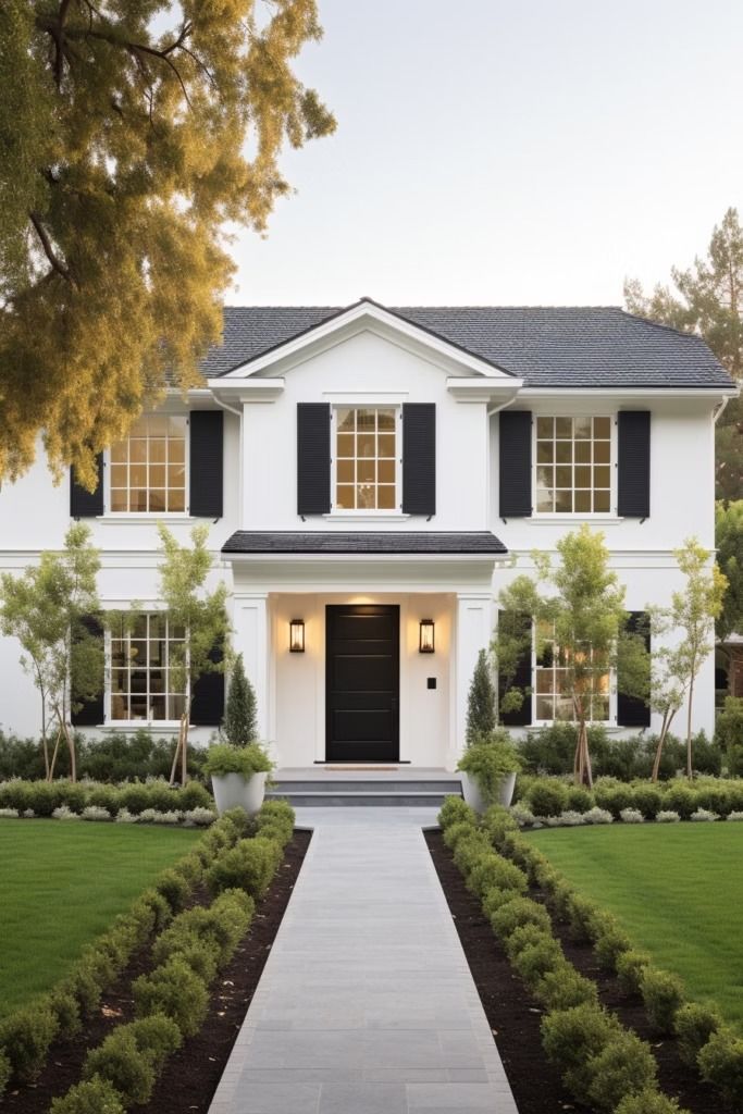 Creating a Charming Farmhouse Front Yard with Beautiful Landscaping