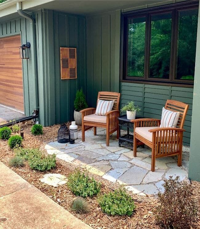 front yard sitting area ideas