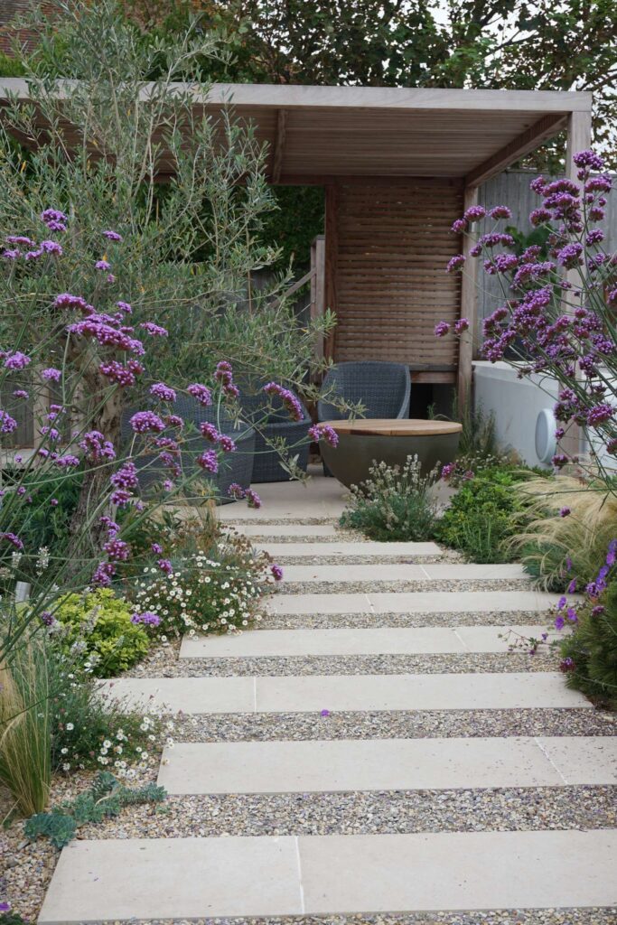 small garden backyard