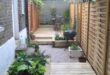 small garden decking