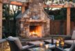 outdoor fireplace ideas