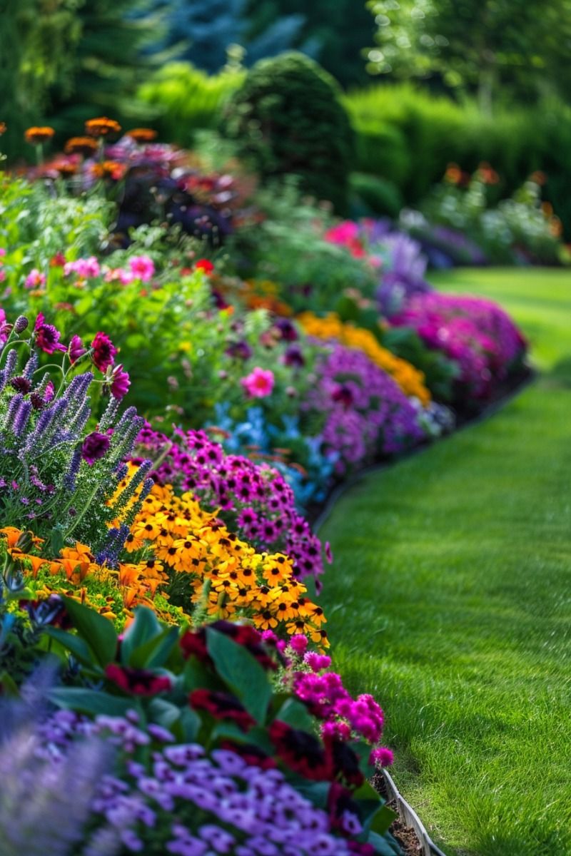 Creating a Lush and Colorful Garden with Beautiful Flower Designs