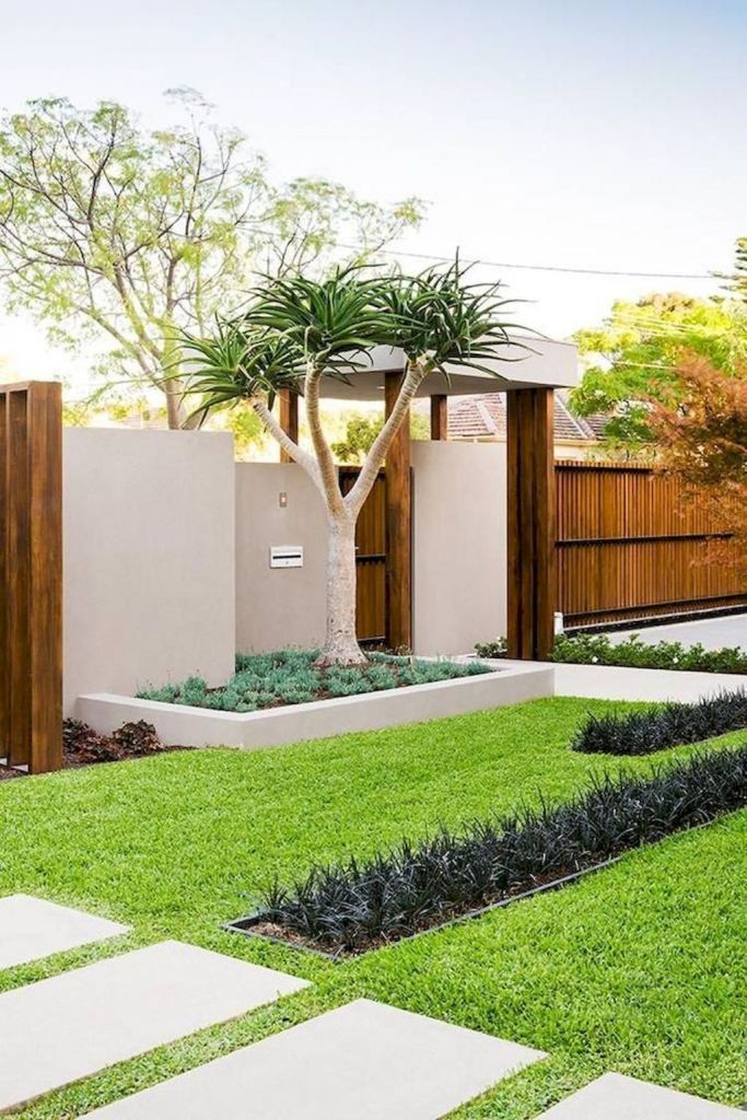 Creating a Serene Front Yard with Minimalist Landscaping