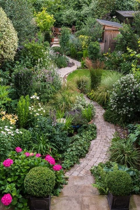 A Serene Garden Journey: Exploring the Beauty of Pathways