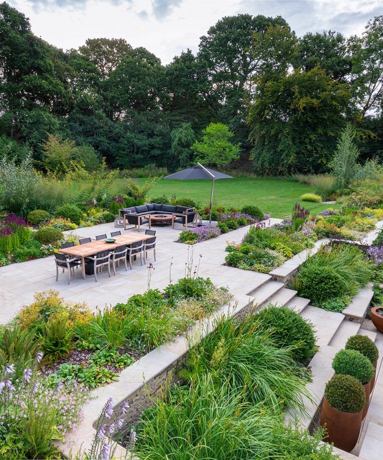 Creating a Stunning Garden Design on a Sloping Landscape