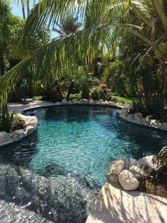 Creating a Stunning Pool Setting with Beautiful Landscaping