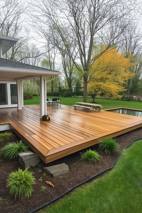 Creating a Stylish Low Elevation Deck: A Guide to Ground Level Decks