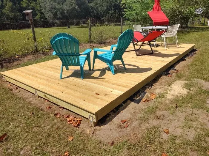 Creating a Stylish and Functional Ground Level Deck for Your Outdoor Space
